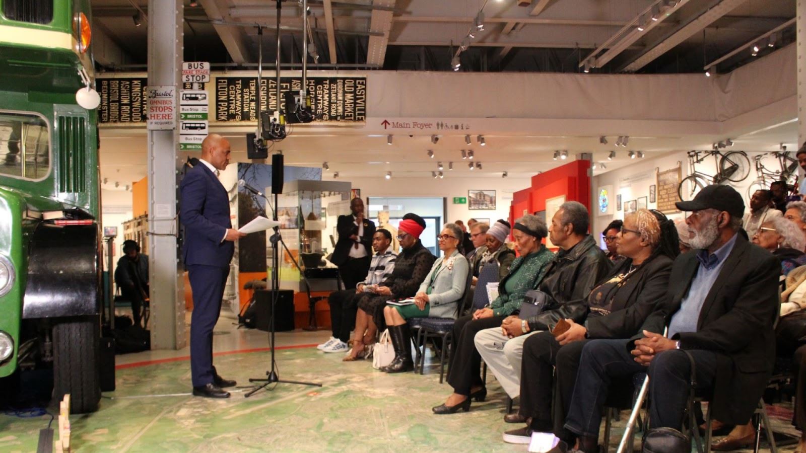 Community representatives from across Bristol met at M Shed on Friday (28 April) to mark the 60th anniversary of the beginning of the Bristol Bus Boycott. The event included a speech by Mayor Marvin Rees.